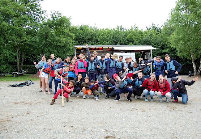 ISSFT uk summer school students taking part in outdoor activities