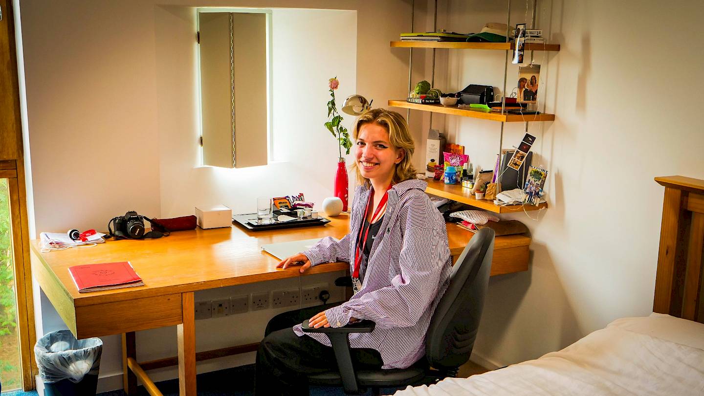 ISSFT student in their room