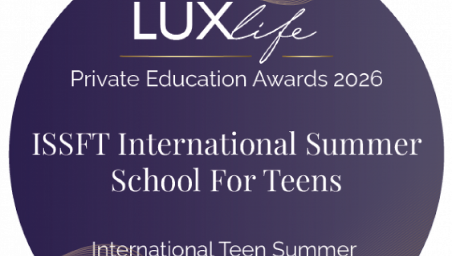 Award-winning ISSFT named Summer School of the Year 2026 by LUXlife Magazine. Discover a world-class summer experience for teens.
