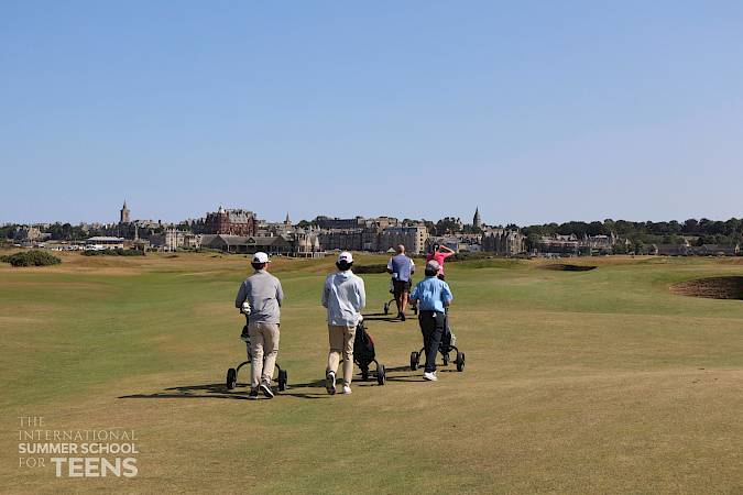 Playing the Old Course