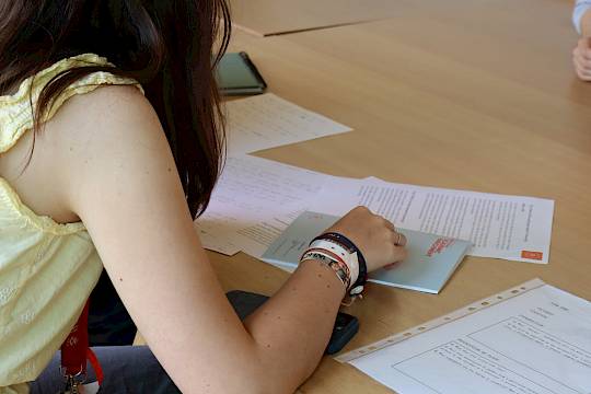issft students on world teachers day